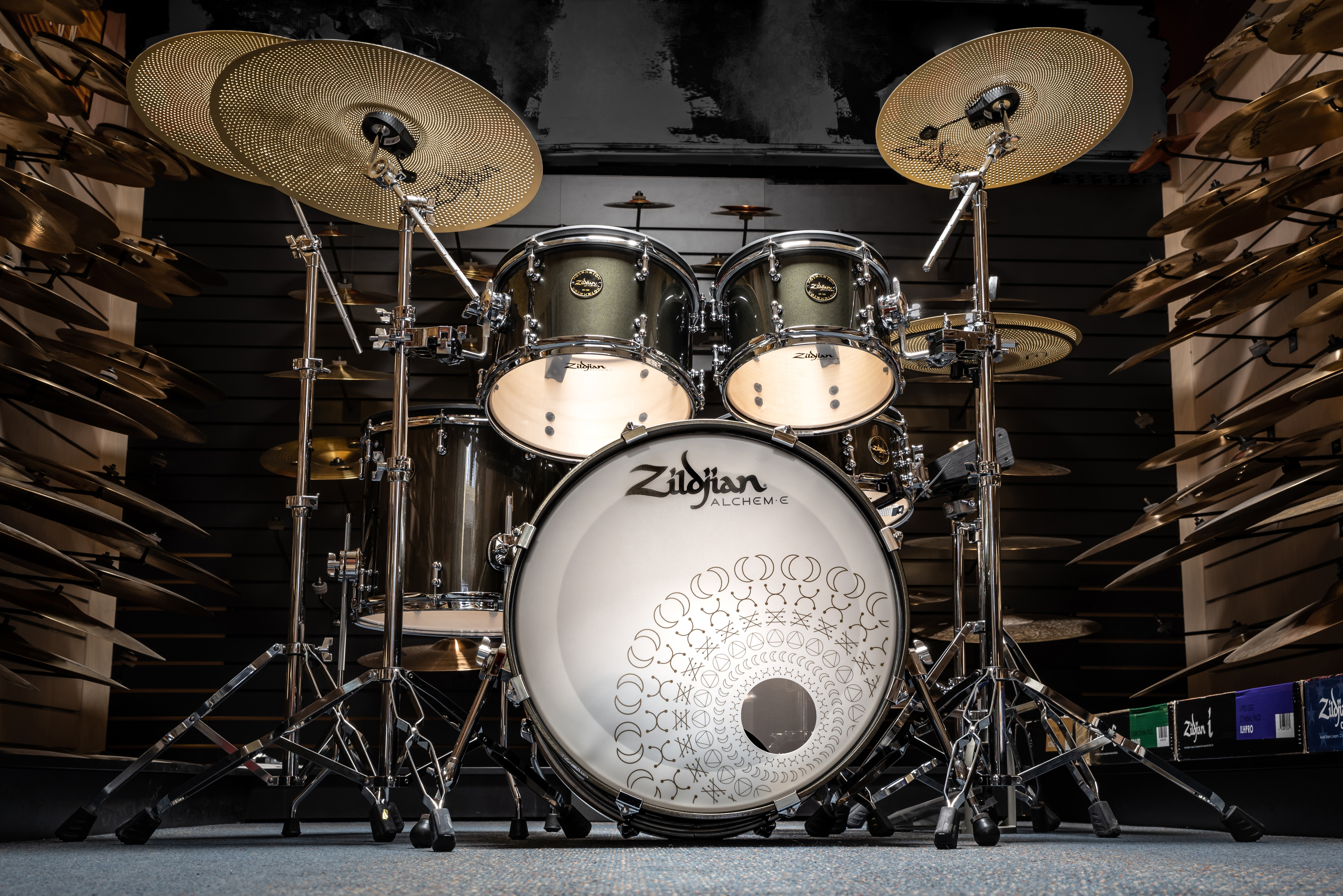 Zildjian ZAGEX Alchem-E Gold EX elektromos dobszerelés 30% kedvezménnyel!