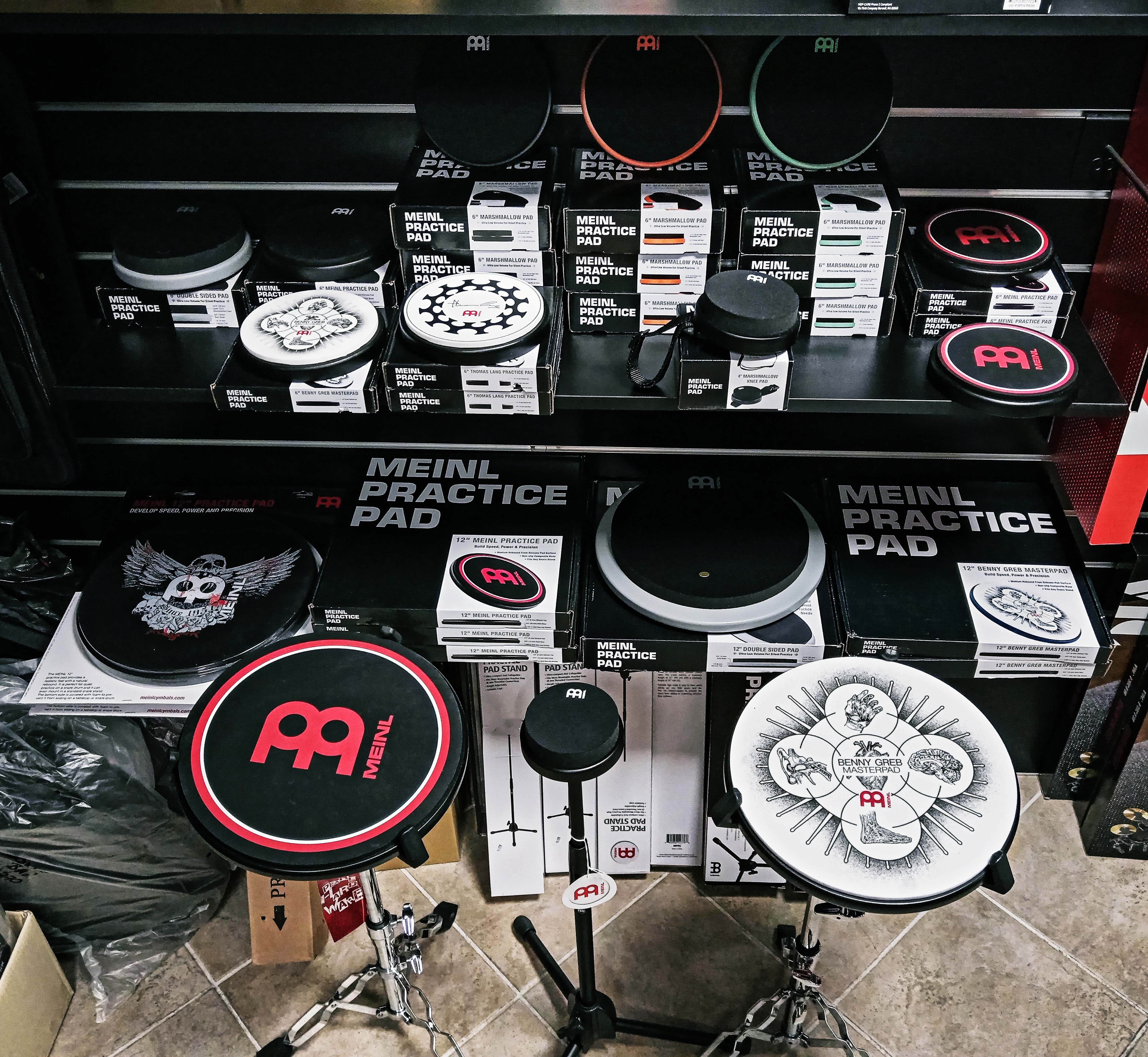 Meinl gyakorló padok